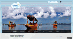 Desktop Screenshot of lohanatoursindia.com